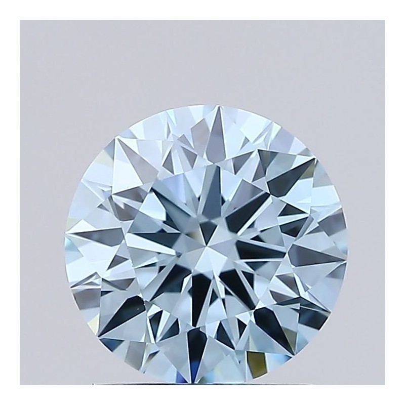 Diament laboratoryjny o barwie fantazyjnej szlif okrągły, 1.53ct, VVS1, Fancy Vivid Blue, IGI LG685530700