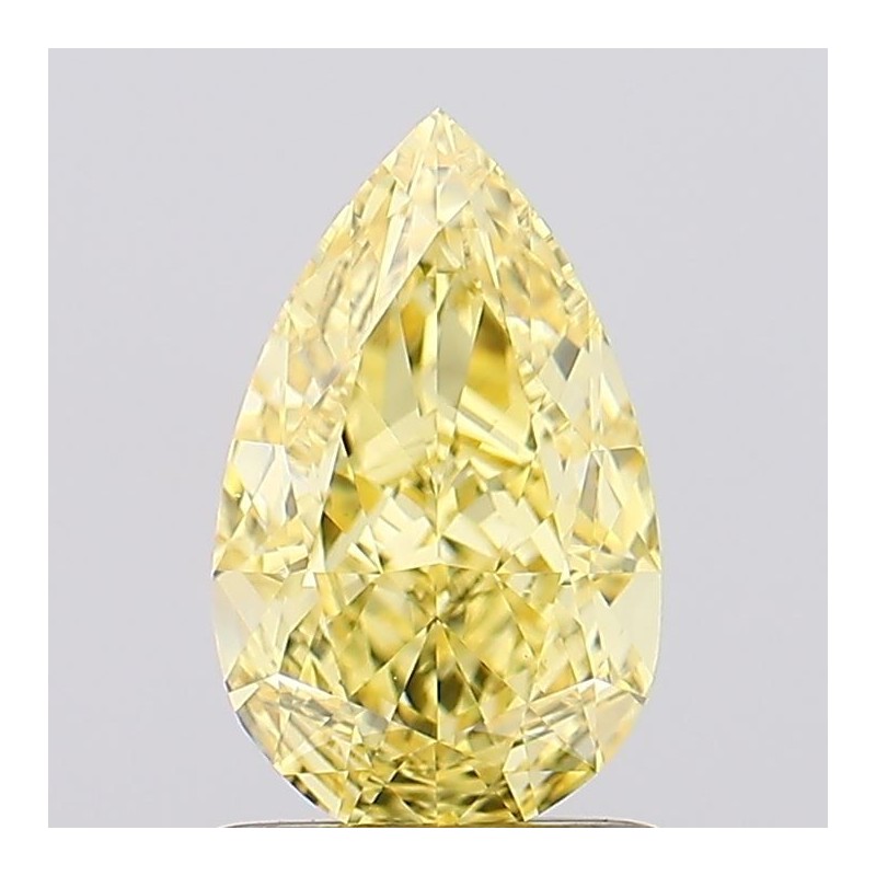Diament laboratoryjny o barwie fantazyjnej szlif gruszkowy, 1.32ct, VVS2, Fancy Vivid Yellow, IGI LG683521733 Diament laboratoryjny o barwie fantazyjnej szlif gruszkowy, 1.32ct, VVS2, Fancy Vivid Yellow, IGI LG683521733
