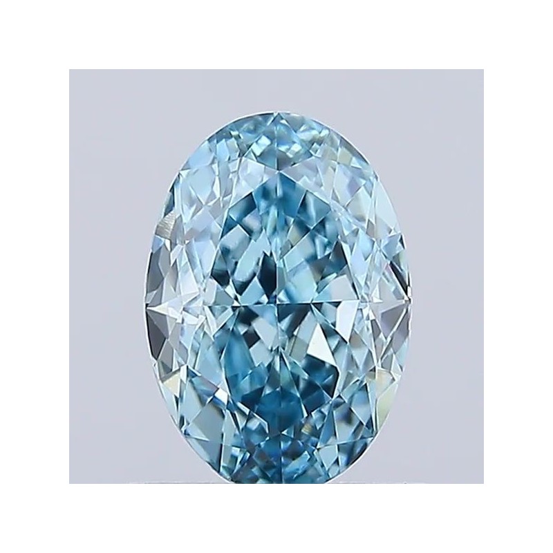 Diament laboratoryjny o barwie fantazyjnej szlif owalny, 1.01ct, VVS2, Fancy Vivid Blue, IGI LG733570747 Diament laboratoryjny o barwie fantazyjnej szlif owalny, 1.01ct, VVS2, Fancy Vivid Blue, IGI LG733570747