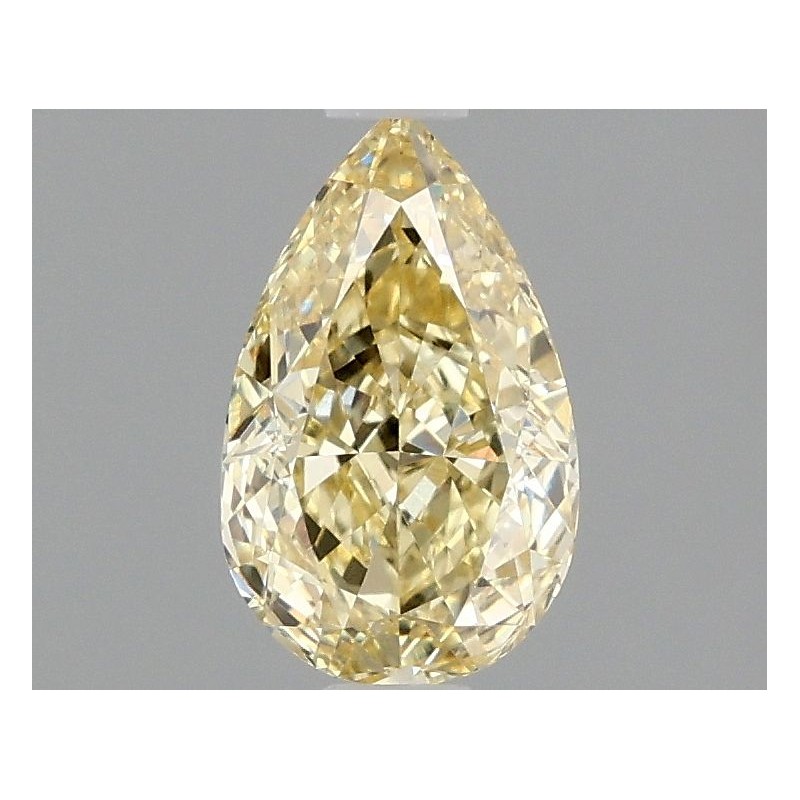Diament laboratoryjny o barwie fantazyjnej szlif gruszkowy, 1.13ct, VVS2, Fancy Intense Yellow, IGI LG666406937