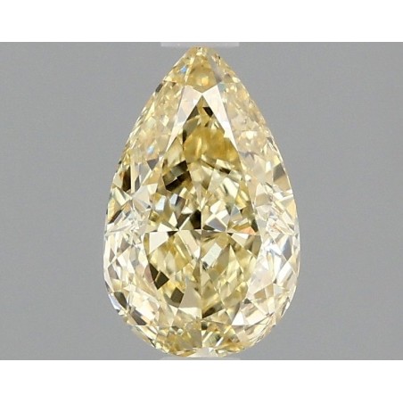 Diament laboratoryjny o barwie fantazyjnej szlif gruszkowy, 1.13ct, VVS2, Fancy Intense Yellow, IGI LG666406937