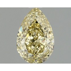 Diament laboratoryjny o barwie fantazyjnej szlif gruszkowy, 1.1ct, VVS2, Fancy Yellow, IGI LG665427195