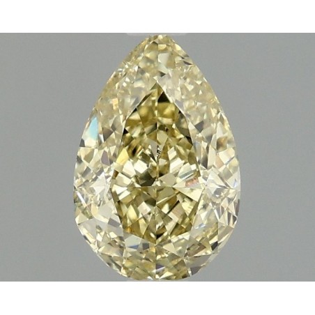 Diament laboratoryjny o barwie fantazyjnej szlif gruszkowy, 1.1ct, VVS2, Fancy Yellow, IGI LG665427195