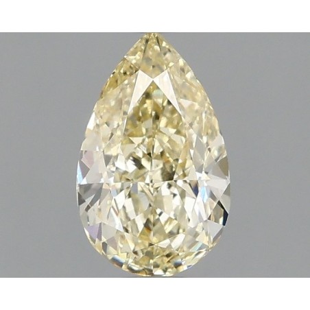 Diament laboratoryjny o barwie fantazyjnej szlif gruszkowy, 1.08ct, VVS2, Fancy Yellow, IGI LG665430707