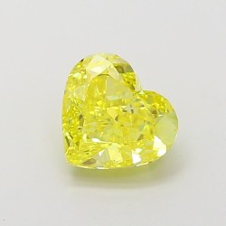 Diament laboratoryjny o barwie fantazyjnej serce, 1.35ct, VVS2, Fancy Vivid Yellow, IGI LG722566689