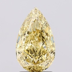 Diament laboratoryjny o barwie fantazyjnej szlif gruszkowy, 1.87ct, VVS2, Fancy Intense Yellow, IGI LG669470705