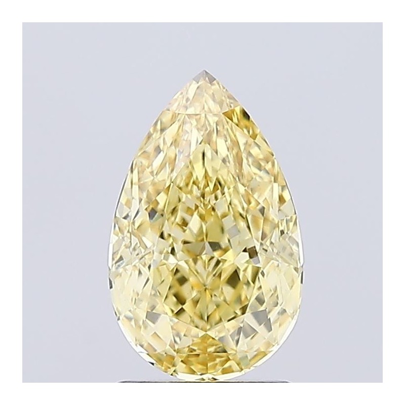 Diament laboratoryjny o barwie fantazyjnej szlif gruszkowy, 1.74ct, VVS2, Fancy Vivid Yellow, IGI LG667449597 Diament laboratoryjny o barwie fantazyjnej szlif gruszkowy, 1.74ct, VVS2, Fancy Vivid Yellow, IGI LG667449597