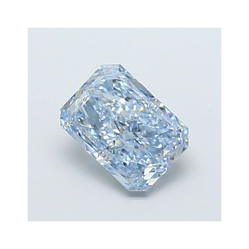 Diament laboratoryjny o barwie fantazyjnej radiant, 1.33ct, VVS1, Fancy Vivid Blue, IGI LG729574594 Diament laboratoryjny o barwie fantazyjnej radiant, 1.33ct, VVS1, Fancy Vivid Blue, IGI LG729574594