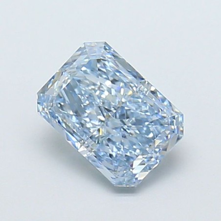 Diament laboratoryjny o barwie fantazyjnej radiant, 1.33ct, VVS1, Fancy Vivid Blue, IGI LG729574594