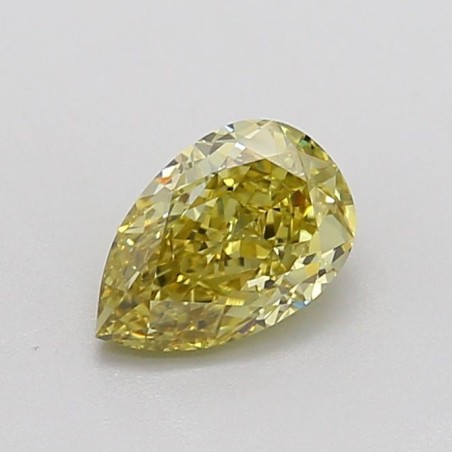 Diament laboratoryjny o barwie fantazyjnej szlif gruszkowy, 1.03ct, VVS2, Fancy Intense Yellow, IGI LG694562756