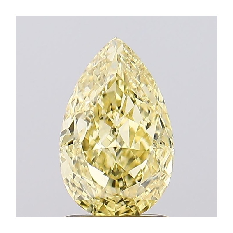 Diament laboratoryjny o barwie fantazyjnej szlif gruszkowy, 1.53ct, VVS2, Fancy Vivid Yellow, IGI LG689522299 Diament laboratoryjny o barwie fantazyjnej szlif gruszkowy, 1.53ct, VVS2, Fancy Vivid Yellow, IGI LG689522299