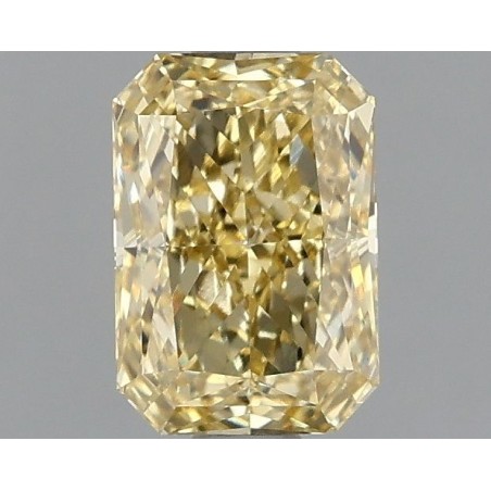 Diament laboratoryjny o barwie fantazyjnej radiant, 1.09ct, VVS2, Fancy Intense Yellow, IGI LG666416176