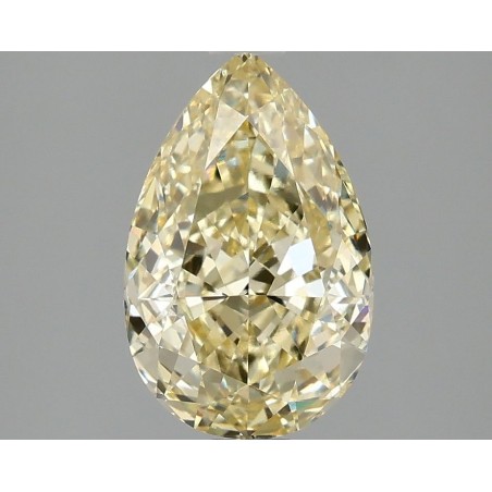 Diament laboratoryjny o barwie fantazyjnej szlif gruszkowy, 2.1ct, VVS2, Fancy Intense Yellow, IGI LG665459531