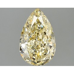 Diament laboratoryjny o barwie fantazyjnej szlif gruszkowy, 1.59ct, VVS2, Fancy Intense Yellow, IGI LG666422813