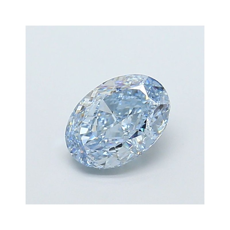 Diament laboratoryjny o barwie fantazyjnej szlif owalny, 1.1ct, VVS2, Fancy Intense Blue, IGI LG729574599 Diament laboratoryjny o barwie fantazyjnej szlif owalny, 1.1ct, VVS2, Fancy Intense Blue, IGI LG729574599