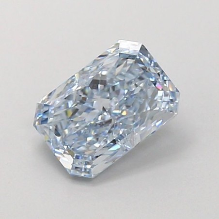 Diament laboratoryjny o barwie fantazyjnej radiant, 1.11ct, VVS2, Fancy Vivid Blue, IGI LG729574602