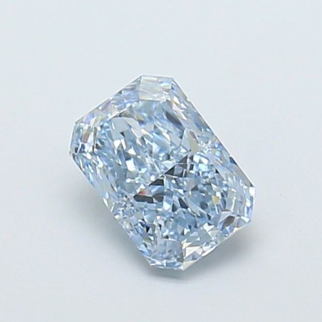 Diament laboratoryjny o barwie fantazyjnej radiant, 1ct, VVS1, Fancy Intense Blue, IGI LG729574603