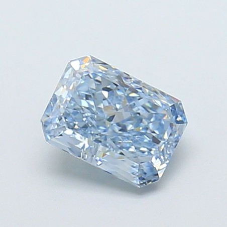 Diament laboratoryjny o barwie fantazyjnej radiant, 1.21ct, VVS1, Fancy Vivid Blue, IGI LG729574595