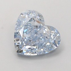 Diament laboratoryjny o barwie fantazyjnej serce, 1.28ct, VVS2, Fancy Intense Blue, IGI LG729574610