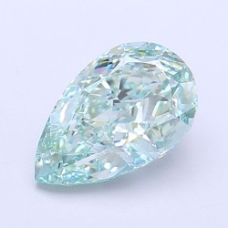 Diament laboratoryjny o barwie fantazyjnej szlif gruszkowy, 2.12ct, VVS1, Fancy Vivid Green, IGI LG700518228