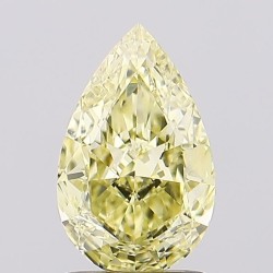 Diament laboratoryjny o barwie fantazyjnej szlif gruszkowy, 1.74ct, VVS2, Fancy Intense Yellow, IGI LG696593848