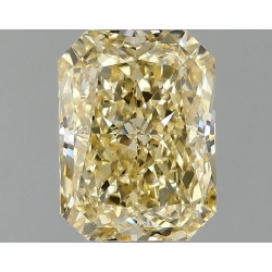 Diament laboratoryjny o barwie fantazyjnej radiant, 1.59ct, VVS2, Fancy Intense Yellow, IGI LG667438845
