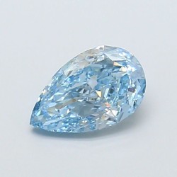 Diament laboratoryjny o barwie fantazyjnej szlif gruszkowy, 1.01ct, VVS2, Fancy Intense Blue, IGI LG726541302