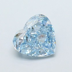 Diament laboratoryjny o barwie fantazyjnej serce, 1.4ct, VVS2, Fancy Vivid Blue, IGI LG729574671