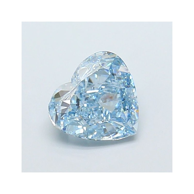 Diament laboratoryjny o barwie fantazyjnej serce, 1.4ct, VVS2, Fancy Vivid Blue, IGI LG729574671 Diament laboratoryjny o barwie fantazyjnej serce, 1.4ct, VVS2, Fancy Vivid Blue, IGI LG729574671