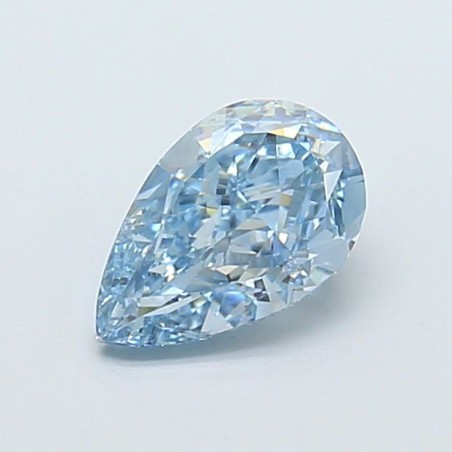 Diament laboratoryjny o barwie fantazyjnej szlif gruszkowy, 1.16ct, VVS1, Fancy Vivid Blue, IGI LG729574667
