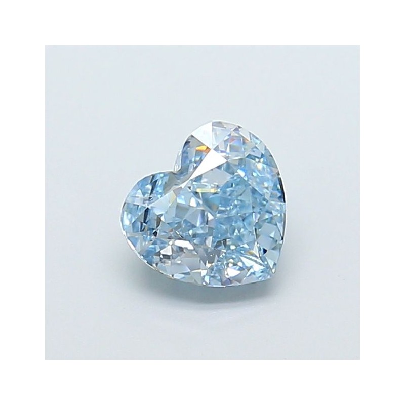 Diament laboratoryjny o barwie fantazyjnej serce, 1.08ct, VVS2, Fancy Vivid Blue, IGI LG729574670 Diament laboratoryjny o barwie fantazyjnej serce, 1.08ct, VVS2, Fancy Vivid Blue, IGI LG729574670