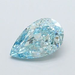 Diament laboratoryjny o barwie fantazyjnej szlif gruszkowy, 1.42ct, VVS1, Fancy Vivid Blue, IGI LG726540399