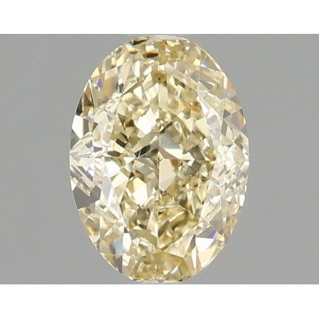 Diament laboratoryjny o barwie fantazyjnej szlif owalny, 1.08ct, VVS2, Fancy Yellow, IGI LG667455724