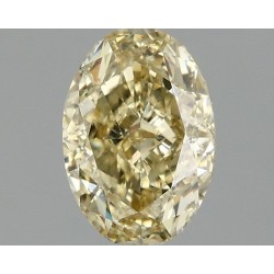 Diament laboratoryjny o barwie fantazyjnej szlif owalny, 1ct, VVS1, Fancy Yellow, IGI LG667455728