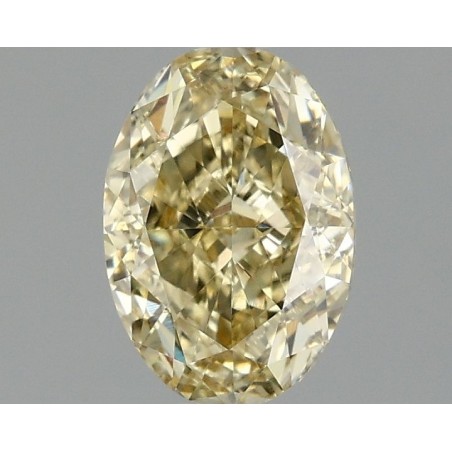 Diament laboratoryjny o barwie fantazyjnej szlif owalny, 1ct, VVS1, Fancy Yellow, IGI LG667455728