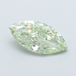 Diament laboratoryjny o barwie fantazyjnej markiza, 1.01ct, VVS1, Fancy Vivid Green, IGI LG700518354