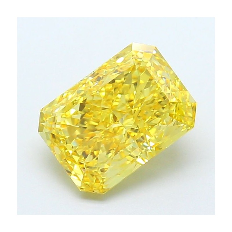 Diament laboratoryjny o barwie fantazyjnej radiant, 2.59ct, VVS2, Fancy Vivid Yellow, IGI LG700518362 Diament laboratoryjny o barwie fantazyjnej radiant, 2.59ct, VVS2, Fancy Vivid Yellow, IGI LG700518362