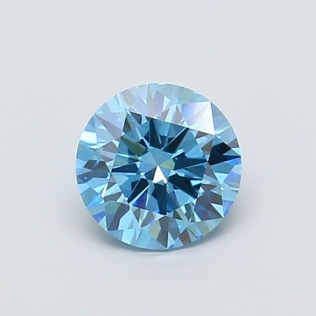 Diament laboratoryjny o barwie fantazyjnej szlif okrągły, 1.06ct, VVS2, Fancy Vivid Blue, IGI LG700518392