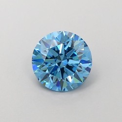 Diament laboratoryjny o barwie fantazyjnej szlif okrągły, 1.15ct, VVS2, Fancy Vivid Blue, IGI LG700518386
