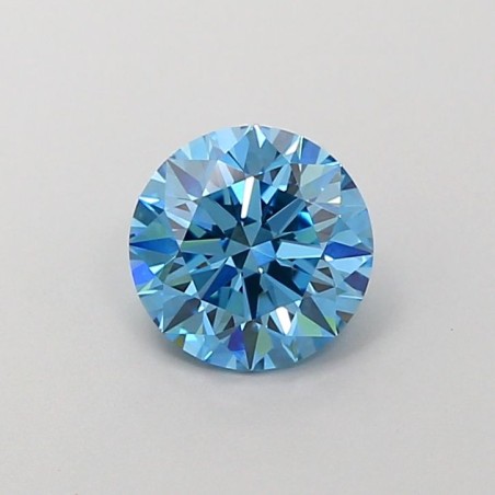 Diament laboratoryjny o barwie fantazyjnej szlif okrągły, 1.15ct, VVS2, Fancy Vivid Blue, IGI LG700518386