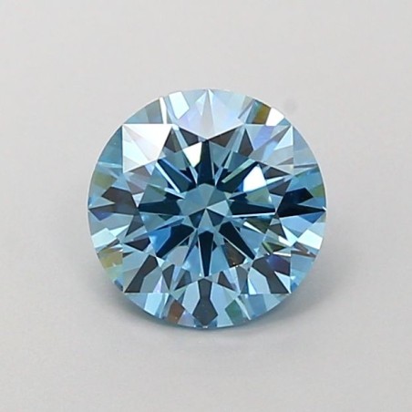 Diament laboratoryjny o barwie fantazyjnej szlif okrągły, 1.1ct, VVS2, Fancy Vivid Blue, IGI LG700518391