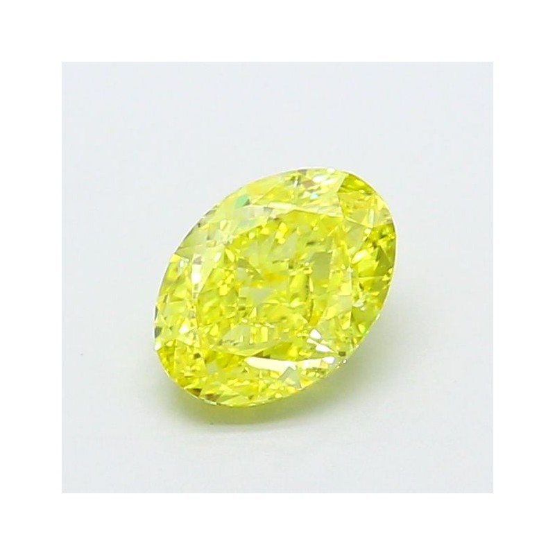 Diament laboratoryjny o barwie fantazyjnej szlif owalny, 1.14ct, VVS2, Fancy Vivid Yellow, IGI LG700518410 Diament laboratoryjny o barwie fantazyjnej szlif owalny, 1.14ct, VVS2, Fancy Vivid Yellow, IGI LG700518410