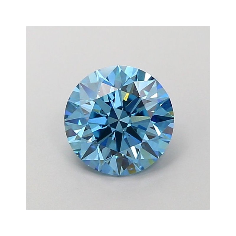 Diament laboratoryjny o barwie fantazyjnej szlif okrągły, 1.28ct, VVS2, Fancy Vivid Blue, IGI LG700518389 Diament laboratoryjny o barwie fantazyjnej szlif okrągły, 1.28ct, VVS2, Fancy Vivid Blue, IGI LG700518389