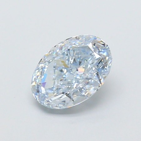 Diament laboratoryjny o barwie fantazyjnej szlif owalny, 1.32ct, VVS1, Fancy Intense Blue, IGI LG700518414