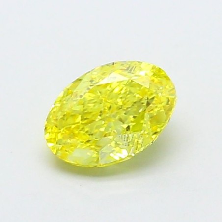 Diament laboratoryjny o barwie fantazyjnej szlif owalny, 1ct, VVS2, Fancy Vivid Yellow, IGI LG700518396