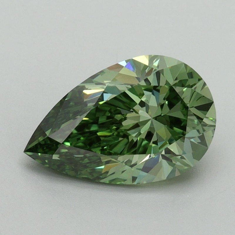 Diament laboratoryjny o barwie fantazyjnej szlif gruszkowy, 2.05ct, VVS2, Fancy Vivid Green, IGI LG702592034 Diament laboratoryjny o barwie fantazyjnej szlif gruszkowy, 2.05ct, VVS2, Fancy Vivid Green, IGI LG702592034