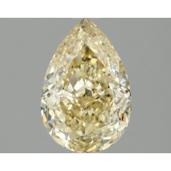 Diament laboratoryjny o barwie fantazyjnej szlif gruszkowy, 1.58ct, VVS2, Fancy Intense Yellow, IGI LG668404820
