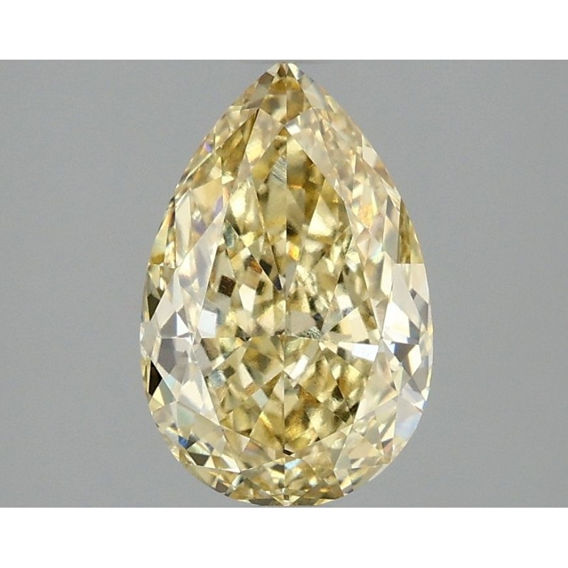 Diament laboratoryjny o barwie fantazyjnej szlif gruszkowy, 2.1ct, VVS2, Fancy Intense Yellow, IGI LG668428136 Diament laboratoryjny o barwie fantazyjnej szlif gruszkowy, 2.1ct, VVS2, Fancy Intense Yellow, IGI LG668428136