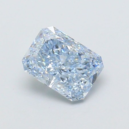 Diament laboratoryjny o barwie fantazyjnej radiant, 1.28ct, VVS2, Fancy Intense Blue, IGI LG700518475