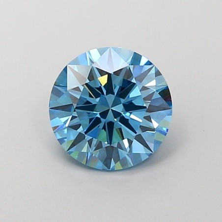 Diament laboratoryjny o barwie fantazyjnej szlif okrągły, 1.54ct, VVS2, Fancy Vivid Blue, IGI LG700518483
